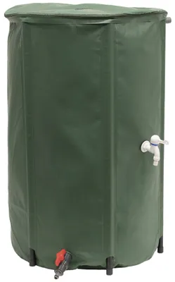 Produktbild von EDA Regentonne RÉCUP'O Durchmesser: 600 mm grün 250 Liter