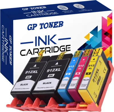 Obrázok produktu pre 5x Kompatibilna Kazeta pro HP 912 XL OfficeJet 8012 8014 8015 Pro 8022 8025