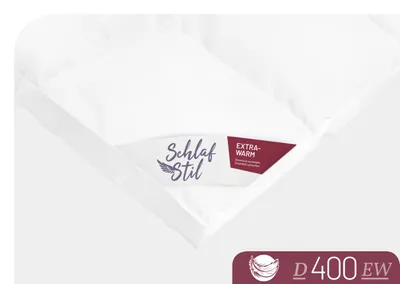 Produktbild von Schlafstil Bettdecke Daunendecke D 400 Extrawarm 240 x 220 cm