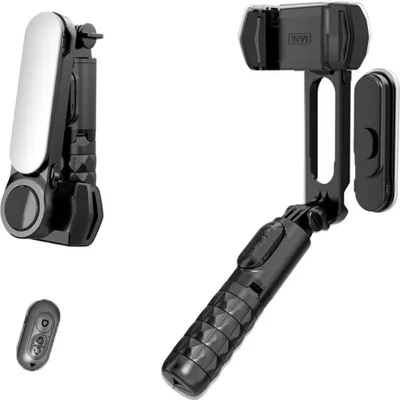 Produktbild von Selfiestick, Bluetooth Selbstauslöser, Handy Stabilisator, Aufhelllicht Selfiestick,Intelligenter Verwacklungsschutz,mit Multi Funktions Fernbedienung