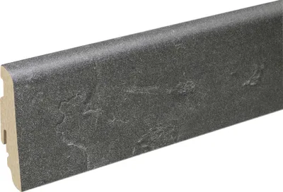 Produktbild von Neuhofer Fußleiste 240 cm 58 x 19 mm Ölschiefer