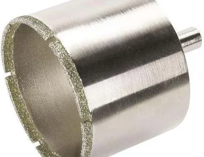 Produktbild von wolfcraft GmbH 5924000, Einzelbild, Akkuschrauber, Feinsteinzeug, Glasierte Fliese, Granit, Kachel, Edelstahl, Zylinderförmige Welle, 4,5 cm