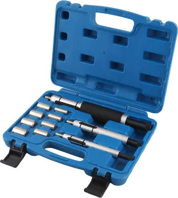 Image de 11 Pcs Adjustable Clutch Centering Shaft Alignment Tool Kit Clutch Installation Demount Tool Set Clutch Hole Correcting Tool with PE Storage Box