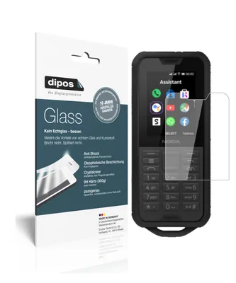 Obrázek produktu pro 2x ochranná fólie pro Nokia 800 Tough - Anti-Shock 9H Film dipos Glass Plastic Glass