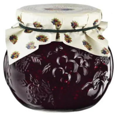 Image de Confiture Extra de baies des bois Darbo dans un pot décoratif 640g