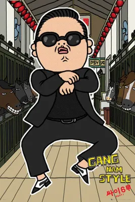 Immagine prodotto di Psy - Poster - Gangnam Style
