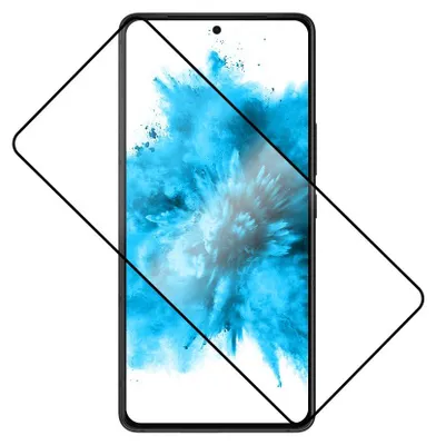 Immagine prodotto di Vetro temperato per Asus ROG Phone 9, copertura completa fissa in vetro temperato 2.5D, cornice nera