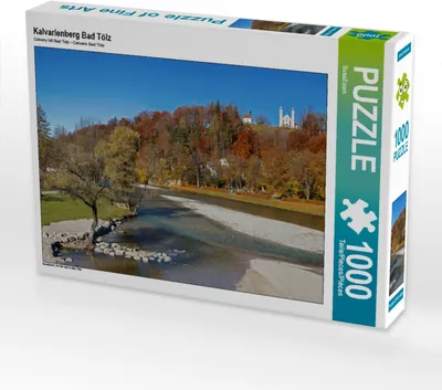 Produktbild von CALVENDO Puzzle Kalvarienberg Bad Tölz | 1000 Teile Lege-Größe 64x48cm Foto-Puzzle für glückliche Stunden