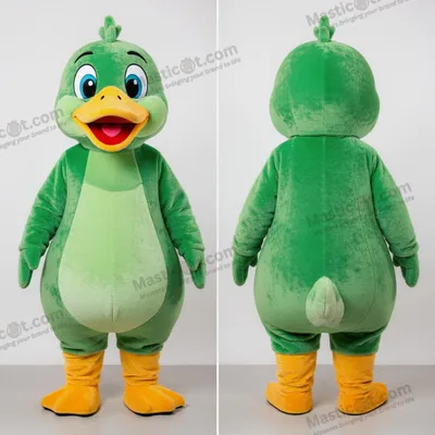 Immagine prodotto di Costume MASTICOT Gonfiabile Anatra Verde Smeraldo Cartone Animato