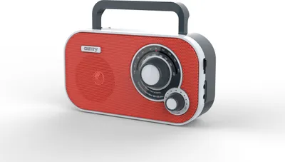 Produktbild von Camry CR 1140r tragbares Radio rot UKW/AM, Batterie/Netz