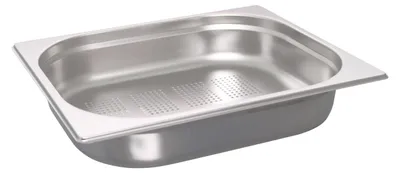 Immagine prodotto di Contenitore GN 1/2 forato, acciaio inossidabile, 65 mm