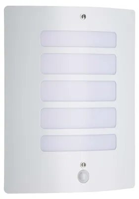 Zdjęcie produktu dla biała zewnętrzna lampa ścienna z czujnikiem ruchu Todd, 47698/05 Brilliant