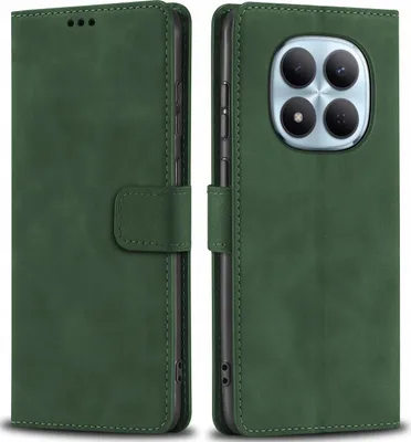Zdjęcie produktu dla ETUI SKÓRZANE Z KLAPKĄ do Xiaomi Redmi Note 15 Pro 5G |ZAMYKANE CASE SZKŁO