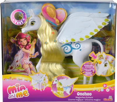 Obrázok produktu pre Simba Mia magický jednorožec Onchao, figúrka na hranie (bielaÃ  /žltá)