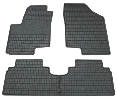 Gummifußmatten Set für Kia Venga (2009-) + Hyundai Ix20 (2010-), 4-teilig