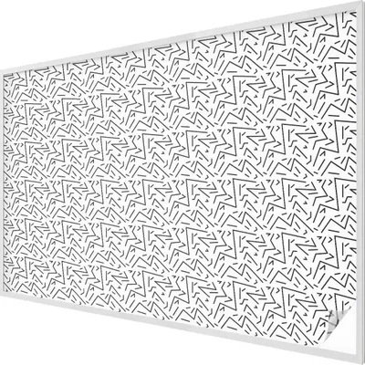 Obrázek produktu pro Vitrážová fólie na okno - 146x200 cm - vitrážový vzor - neprůhledná dekorativní fólie na ochranu soukromí - samolepicí, UV ochrana - abstraktní klikaté linie