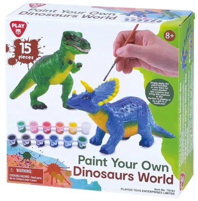 Obrázok produktu pre Namaľuj si vlastné dinosaury, 15dlg.