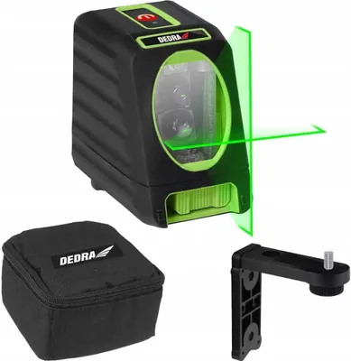 Produktbild von Laser Krzyżowy, Poziomica Laserowa Dedra Mc0903 Zielony Laser