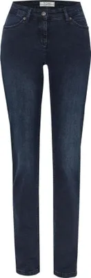 Produktbild von Toni- Damen 5-Pocket Jeans, Perfect Shape (1106-65), Größe:W42, Länge:Kurz, Toni Farbe: dark blue used (592)