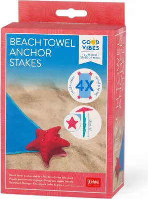Produktbild von Legami 4 HANDTUCH HALTER STARFISH STARFISH