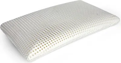 Produktbild von Talamo Italia Kissen für Bett, 100%  Italy, Ergonomisches Seifen-Kissen aus perforiertem Memory-Schaum, hypoallergen und atmungsaktiv, 70x40xh12 cm