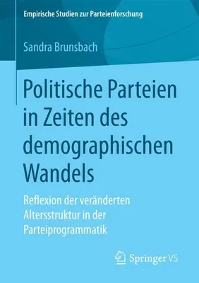 Obrázok produktu pre Politische Parteien in Zeiten des demographischen Wandels