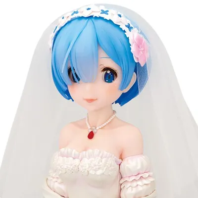 Zdjęcie produktu dla Re:Zero Ichibansho PVC Statue Rem (Wedding Ver.) (Dreaming Future Story) 21 cm
