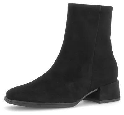 Produktbild von Gabor Damen Erwachsene Mid Cut 8067.01.001 Weite G Reißverschluss Glattleder Bla