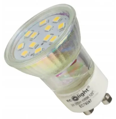 Obrázok produktu pre LED žiarovka MR11 3W GU10 6500K 230V