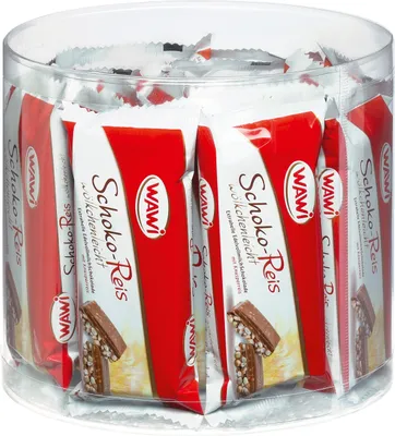 Produktbild von Wawi Schoko Reis Riegel Dose 1080g