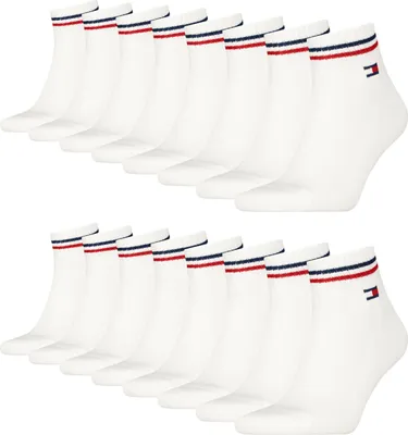 Produktbild von 8 Paar Tommy Jeans Herren Quarter Iconic Socken