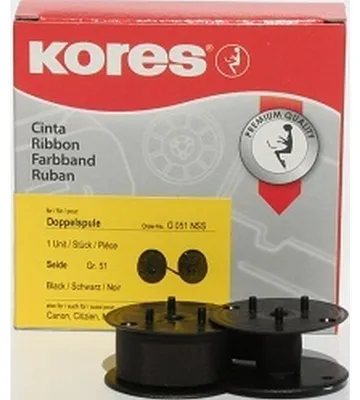 Image de Kores ruban, groupe 51, Canon/OLYMPIA, soie, noir