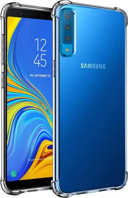 Image de Housse pour Samsung Galaxy A7 2018 Housse de protection anti-choc Handy Case Transparent