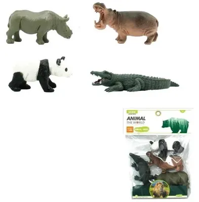 Produktbild von 4 Stück Zootiere