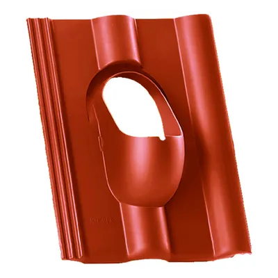 Immagine prodotto di Piastra di base personalizzata Venduct DN 110 per tegole adatta a BMI Braas Frankfurter Pfanne rosso