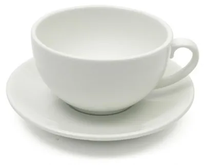 Obrázok produktu pre Maxwell and Williams White Basic Coupe šálek s podšálkem na capuccino