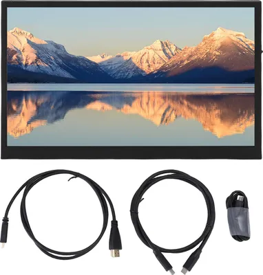 Obrázek produktu pro 10.1palcový kapacitní dotykový displej vhodný pro RasPi 4 3 PC Laptop 1024x600 Malý displej s vysokým rozlišením multimediálního rozhraní
