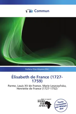 Produktbild von Élisabeth de France (1727-1759)
