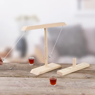 Produktbild von Ringwurfspiel 2-teilig ca. 40 x 32 x 8,5cm für 2 Personen Partyspiel