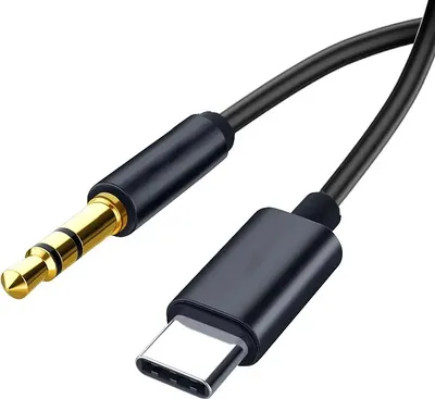 Produktbild von USB C Aux Kabel in Audio USB C Adapter Klinke 3,5mm für Samsung, Huawei Stereo