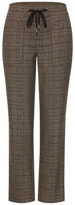 Produktbild von Street One Style Bonny MW L28 Woven Check saddle brown 36/28