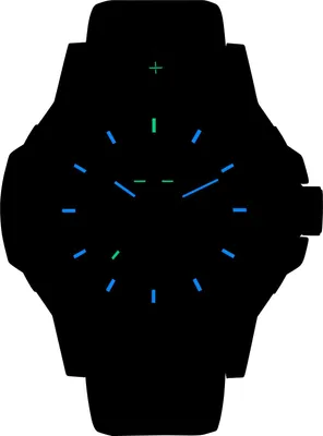 Produktbild von Traser H3 110725 P99 Q Tactical Blue Herrenuhr 46mm 20ATM