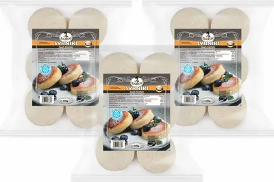 Produktbild von BARIN SET 3x Syrniki Quark Küchlein 410g Tiefgefrorene Quarkpfannkuchen aus Bauernquark Traditionelles Frühstück ohne Konservierungsstoffe