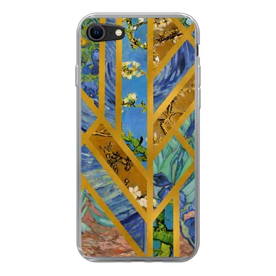 Produktbild von MuchoWow® Handyhülle Schutzhülle Hülle für iPhone SE 2022 Kunst - Vincent van Gogh - Alte Meister Silikon Softcase Handy Hülle - Schutzhülle