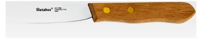 Produktbild von Butterpalette aus Holz und Edelstahl, Natur, 16 cm