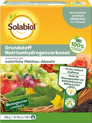 Produktbild von Solabiol natürliche Mehltau - Abwehr Grundstoff Natriumhydrogencarbonat 350 g