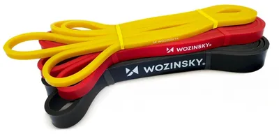 Image de Bandes de résistance pour l'entraînement Wozinsky WGO-3 en latex - lot de 3.
