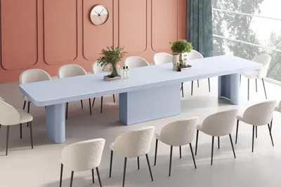 Produktbild von Design Esstisch Tisch Portono XXL ausziehbar 160 bis 412 cm Esszimmer