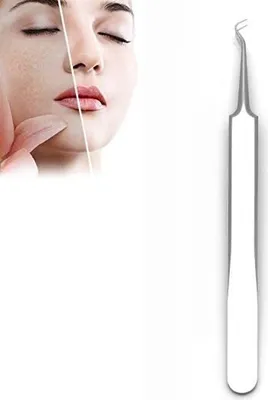 Produktbild von Mitesserentferner Komedonenquetscher,Blackhead Remover mit Akne Pickel Pinzette Mitesser Entferner,Pickel Ausdrücken Werkzeug für Nasen-Gesichtspflege,Mitesserentferner Comedone Extractor