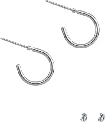 Produktbild von Medizinische Ohrstecker / Ohrloch stechen / Creolen Ohrringe Studex System 75